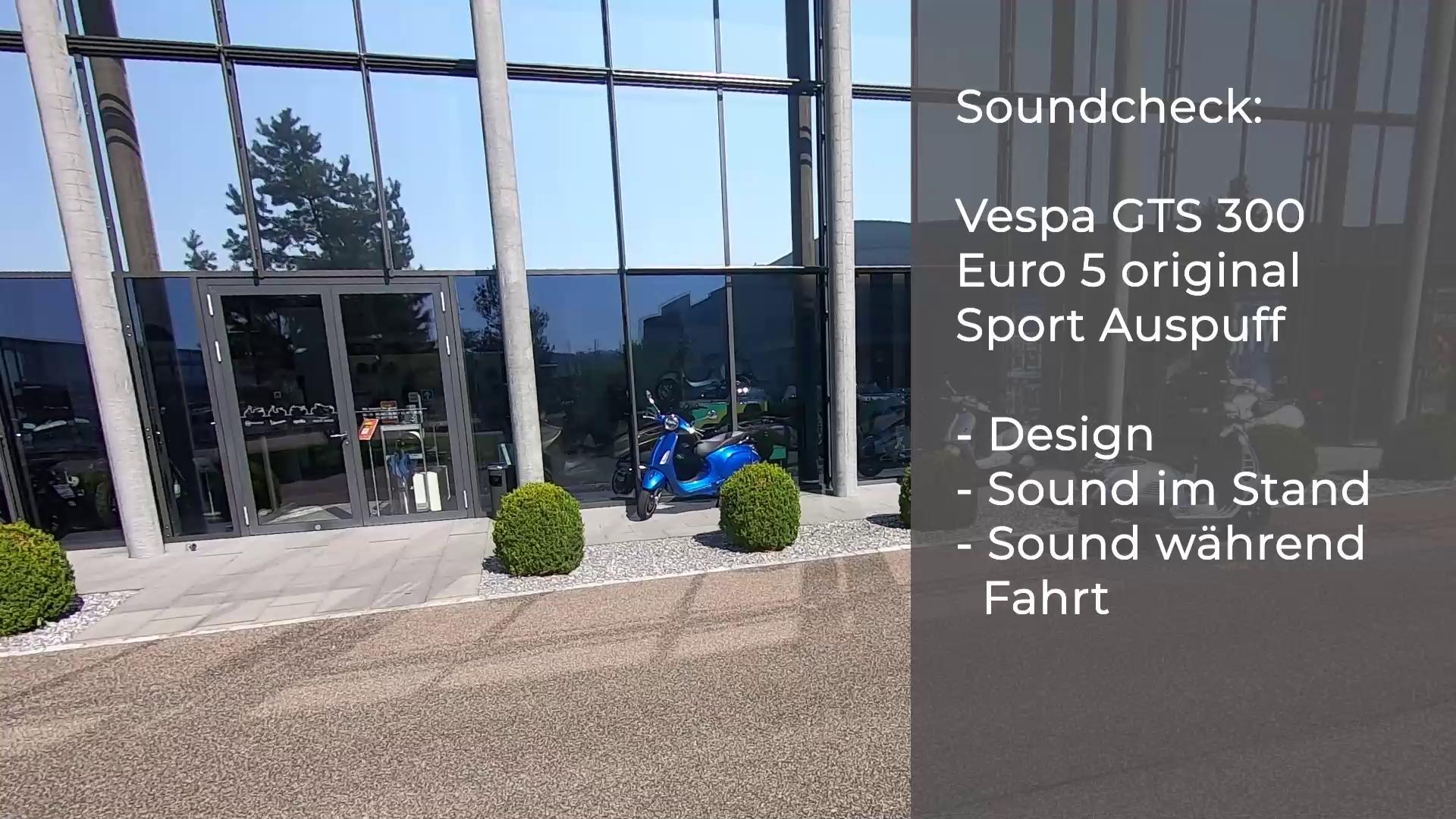 OFRAG Retail, Sport-Auspuff - Slipon Schalldämpfer für Vespa GTS