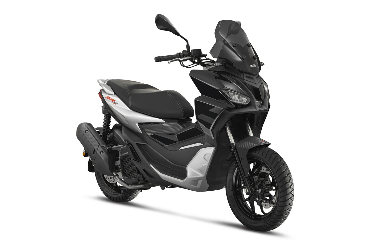 SR GT 125 & 200 - Aprilia Black     