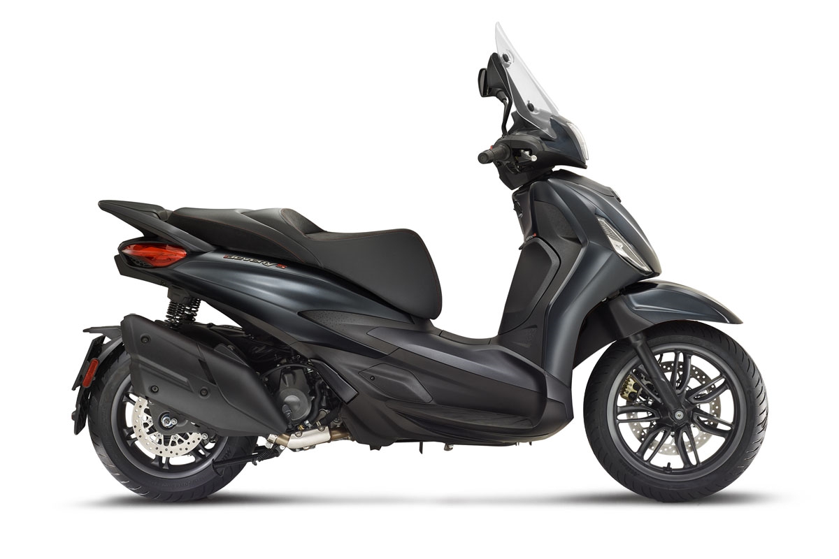 Piaggio Beverly 400 Sport - matt schwarz metallic