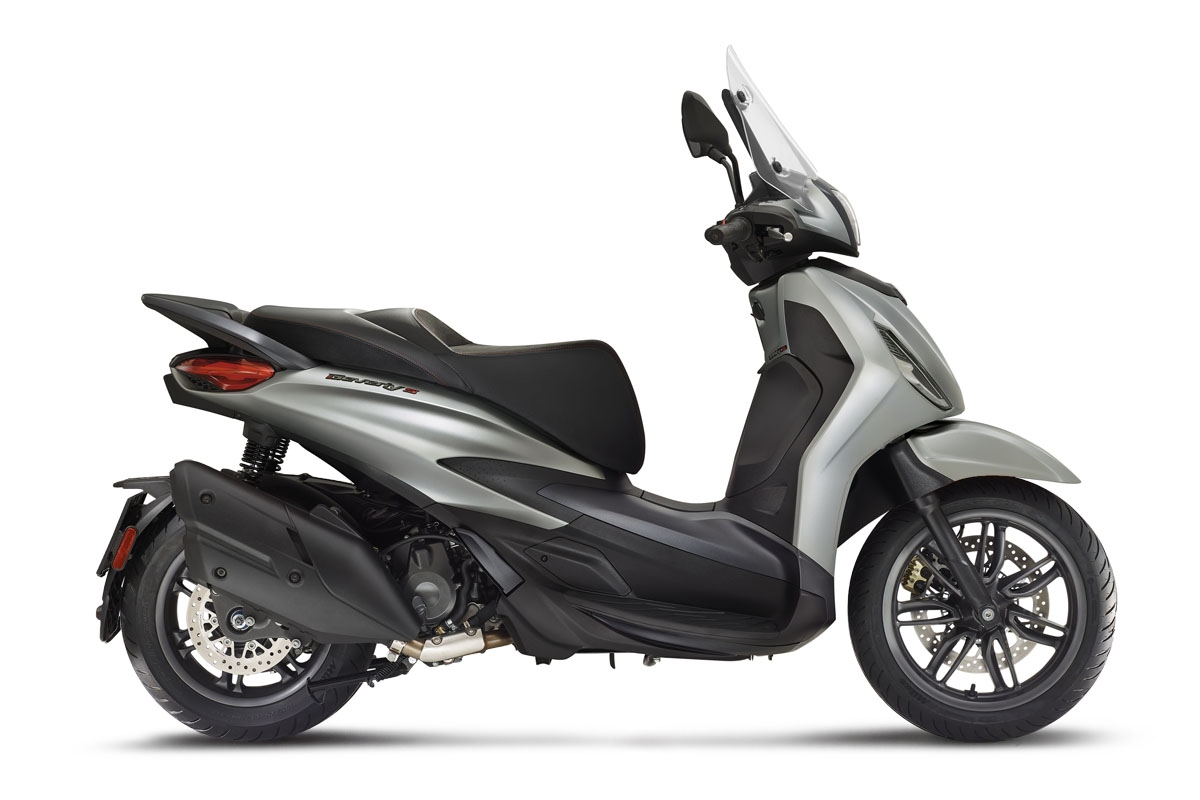 Piaggio Beverly 400 Sport - matt silber metallic