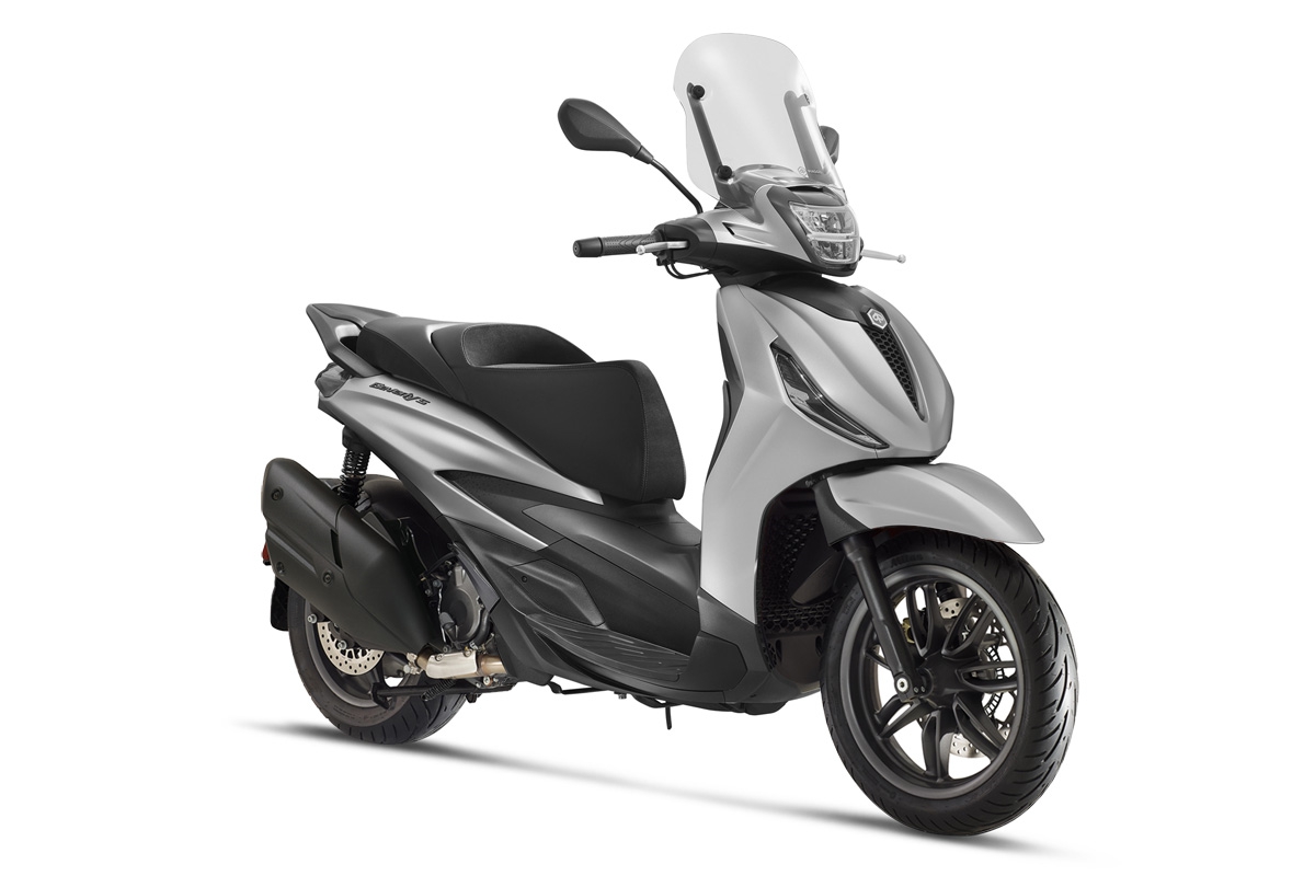 Piaggio Beverly 400 Sport - matt silber metallic