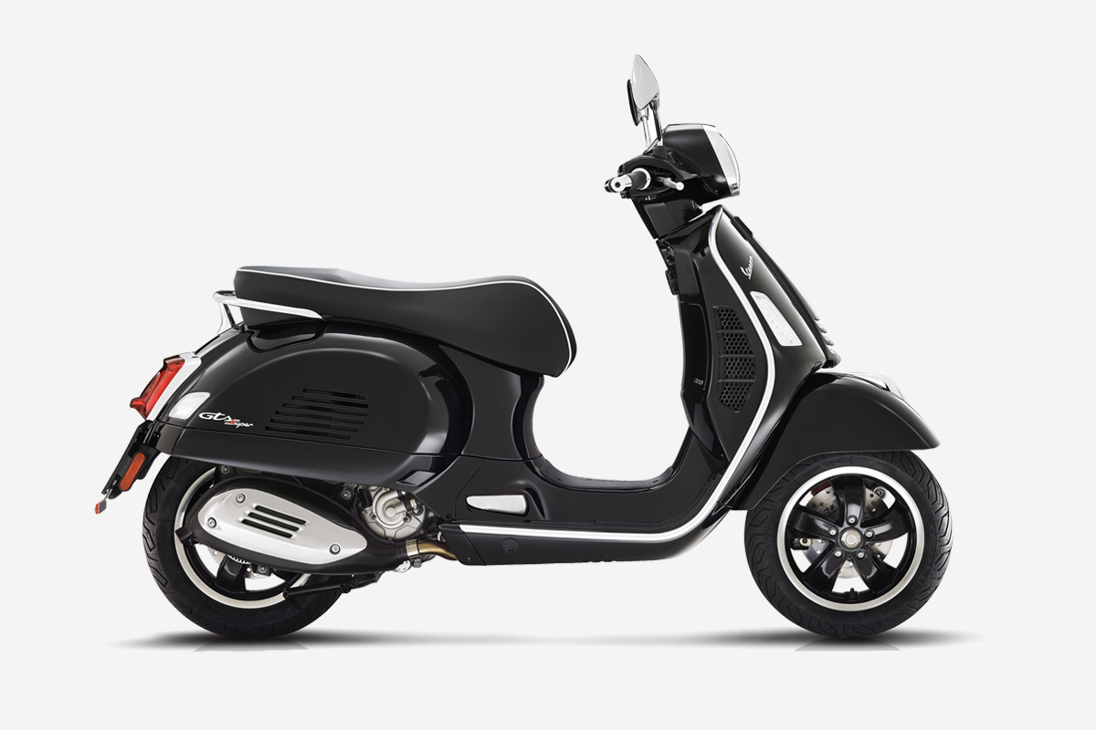 GTS Super 125 + 300 schwarz