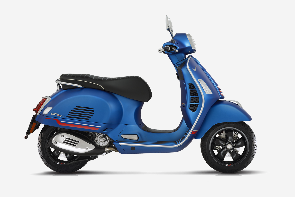 GTS Super Sport 125 + 300 blau matt