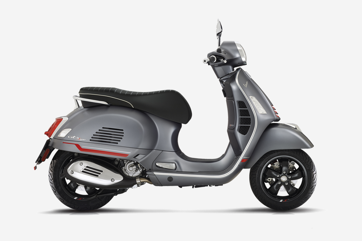 GTS Super Sport 125 + 300 grau matt