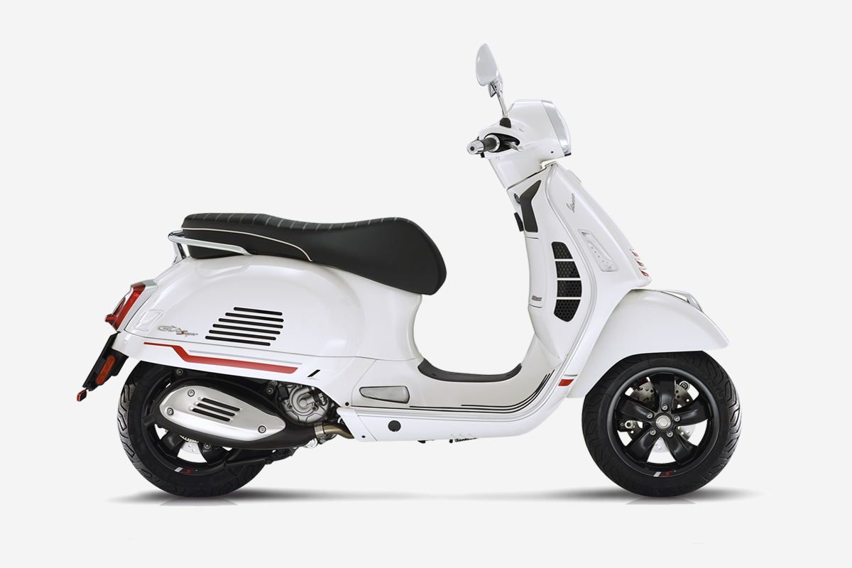 GTS Super Sport 125 + 300 weiss